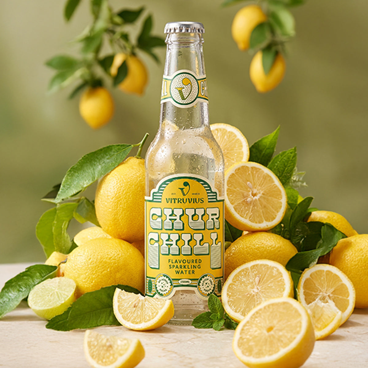 Churchill (Limon&Tuz) Sparkling Water 250 ml