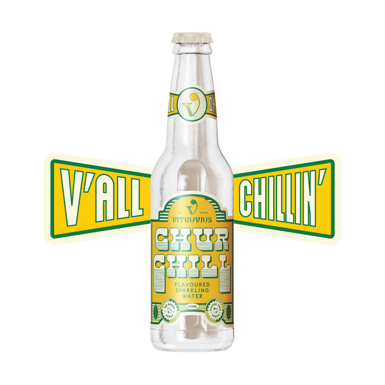 Churchill (Limon&Tuz) Sparkling Water 250 ml