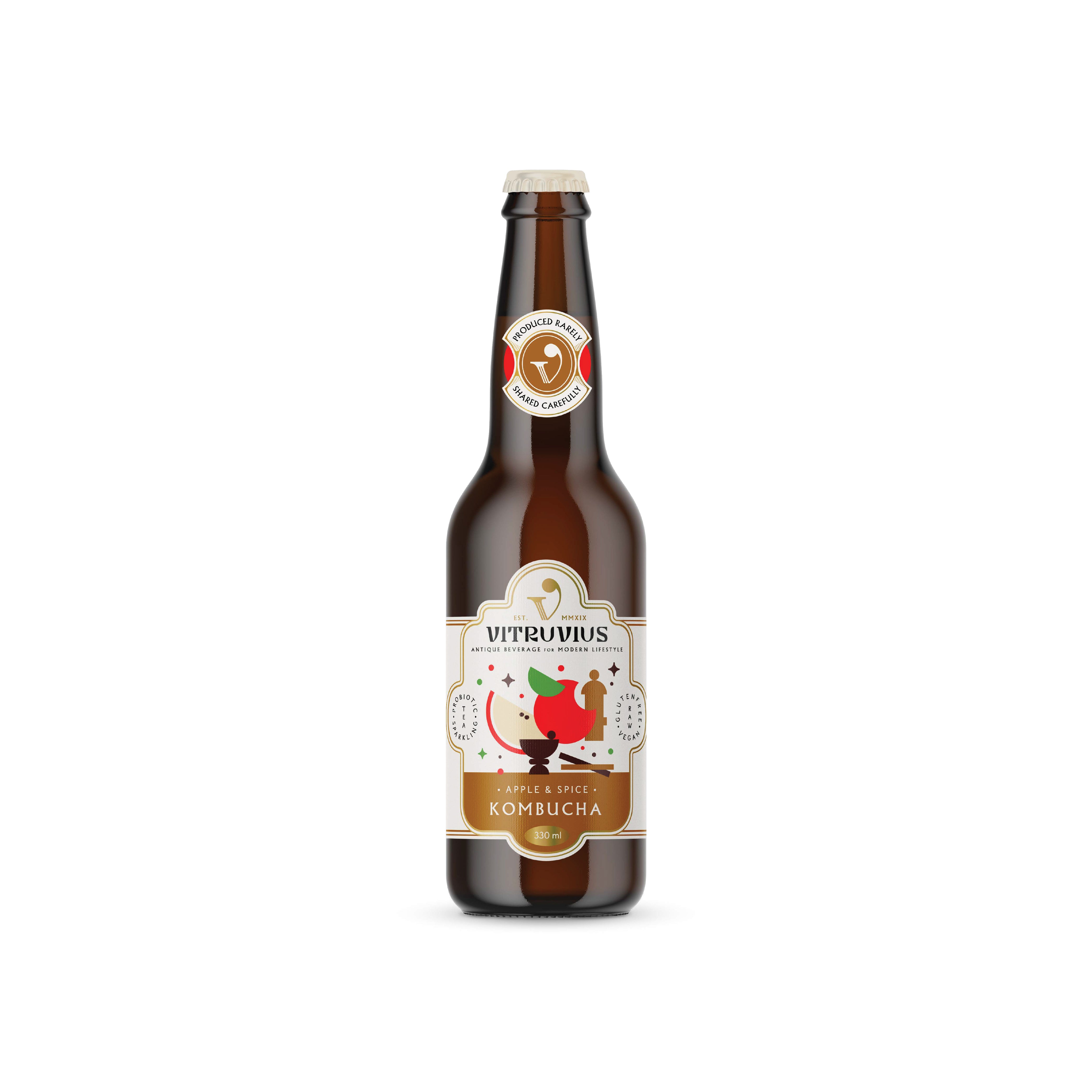 Apple&Spice (Elma&Baharat) Kombucha 330 ml