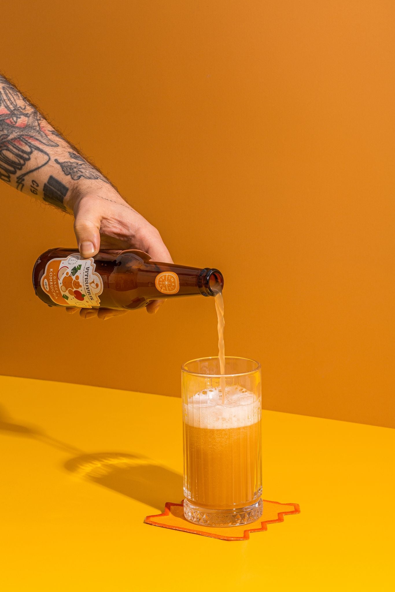 Ginger (Zencefil) Kombucha 330 ml