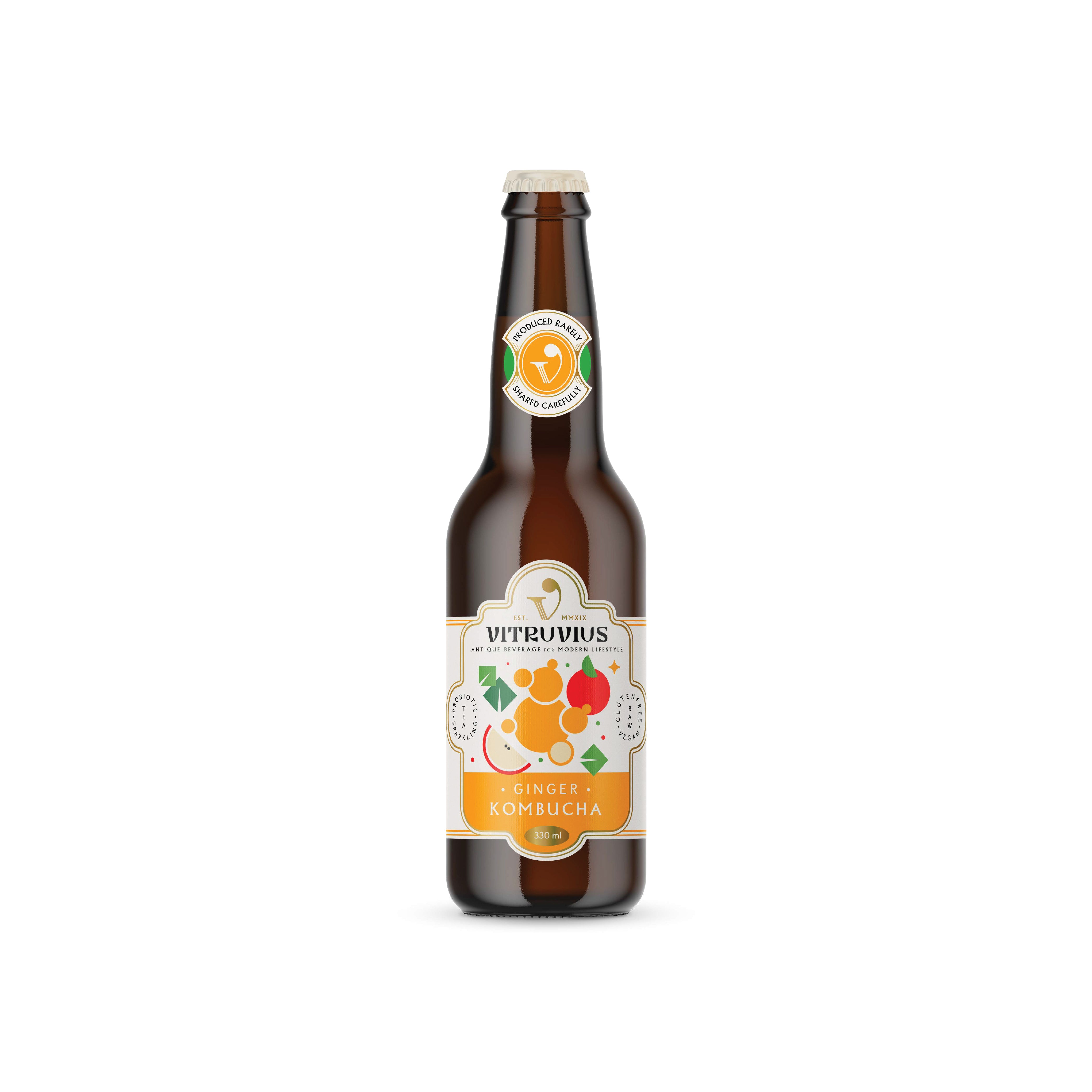 Ginger (Zencefil) Kombucha 330 ml