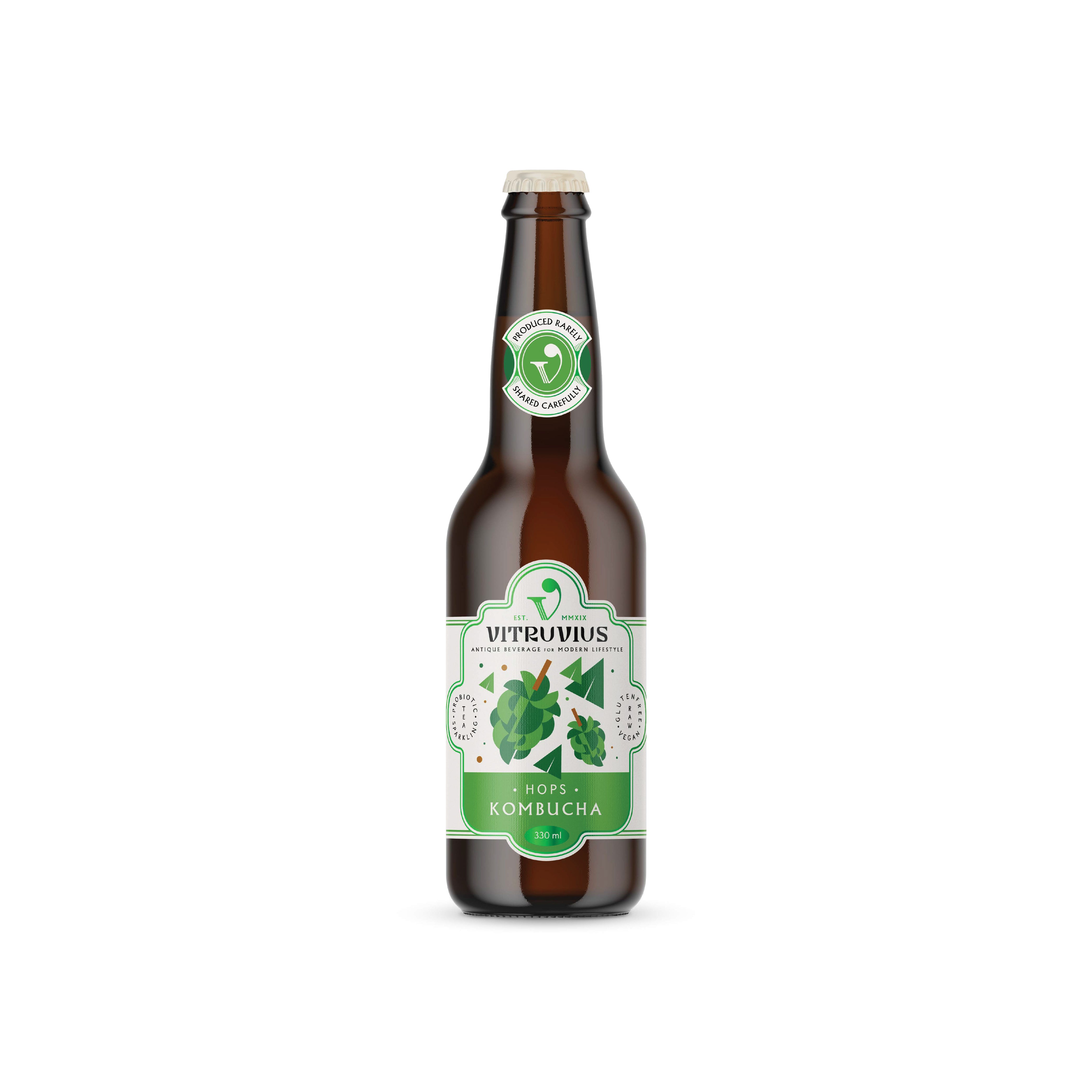 Hops (Şerbetçiotu) Kombucha 330 ml