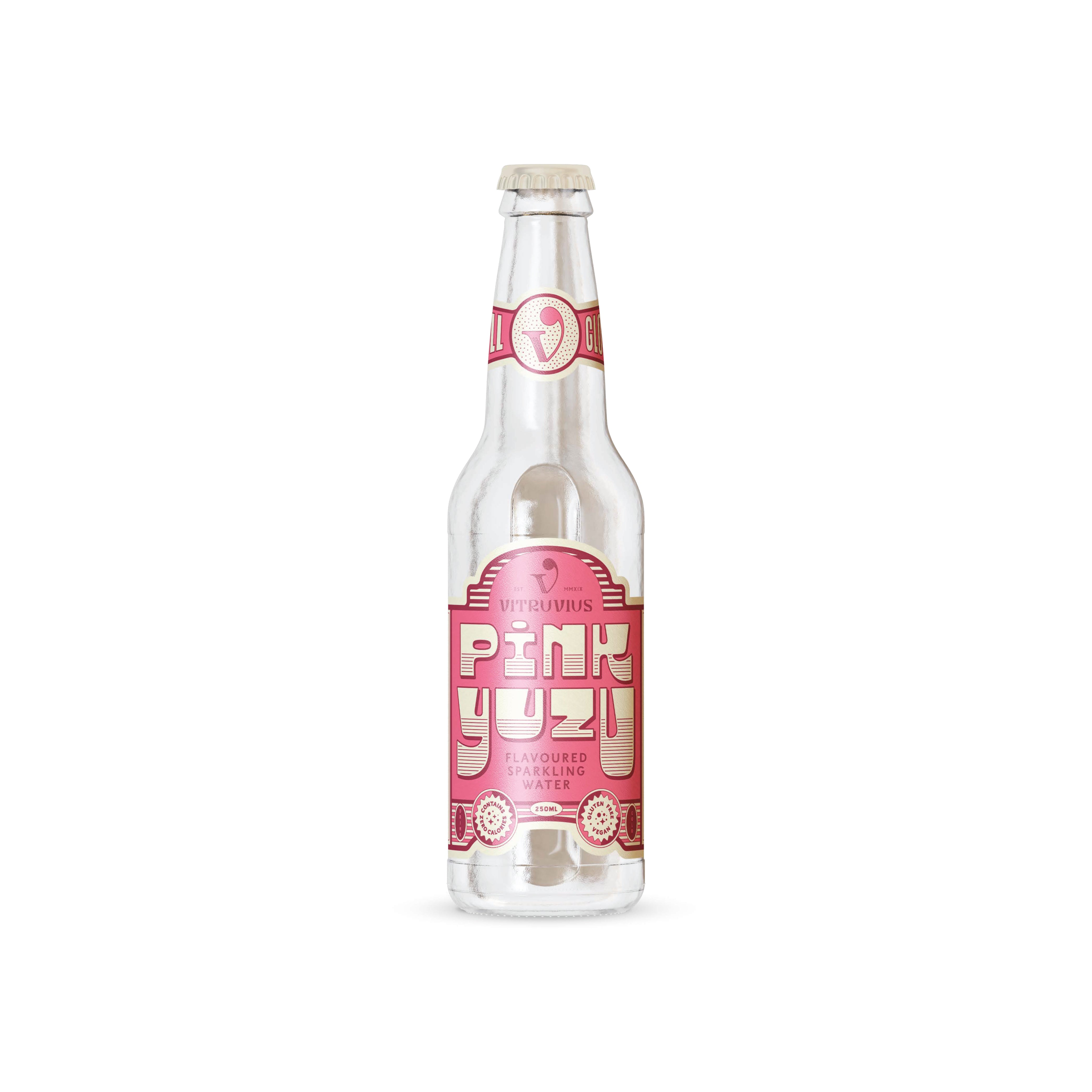 Pink Yuzu (Hibiskus&Yuzu) Sparkling Water 250 ml